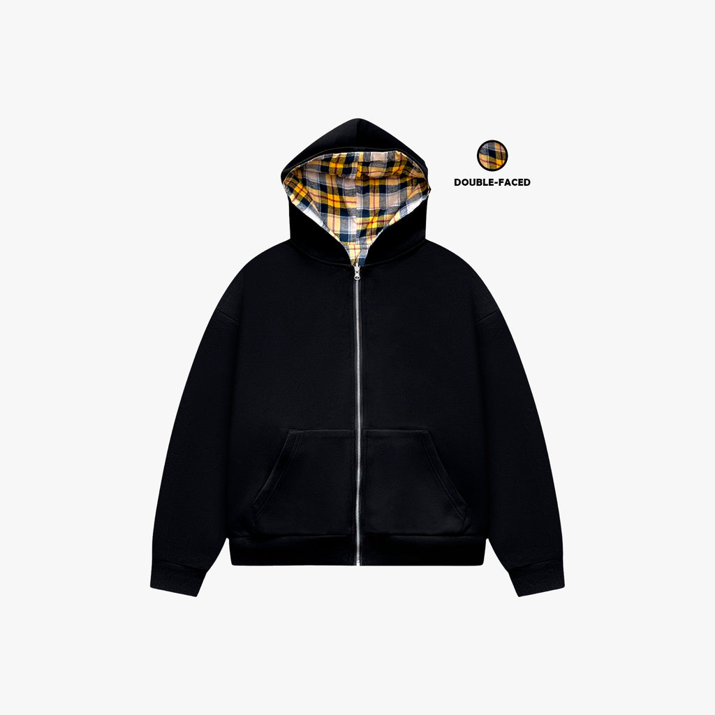 ICONIC DOUBLE-FACED HOODIE