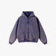 GRIND ZIP HOODIE BLUE
