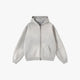 GRIND ZIP HOODIE GRAY