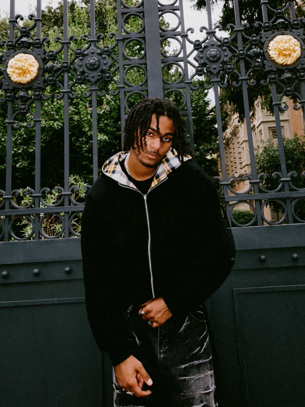 ICONIC DOUBLE-FACED HOODIE