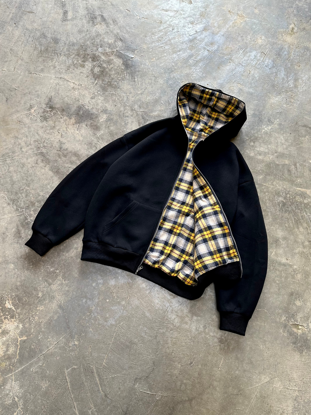 ICONIC DOUBLE-FACED HOODIE