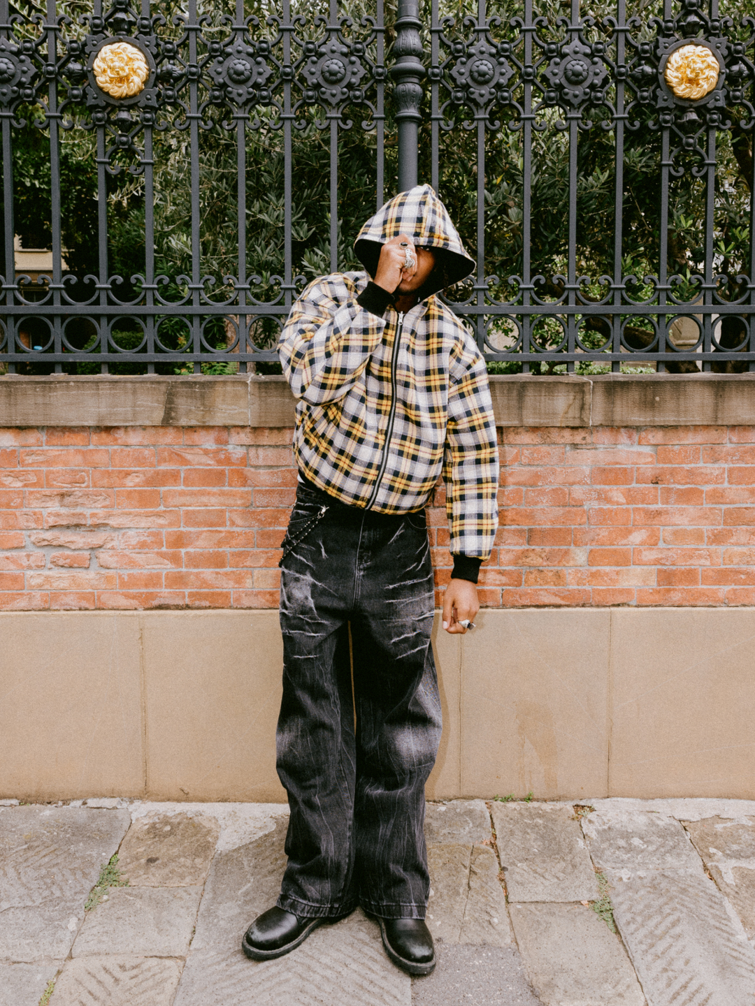 ICONIC DOUBLE-FACED HOODIE