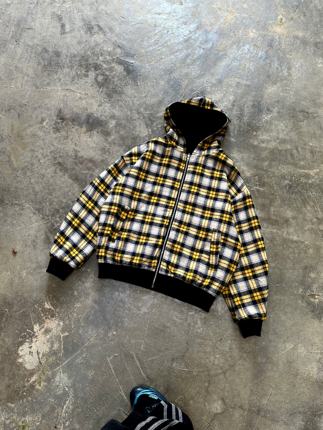 ICONIC DOUBLE-FACED HOODIE