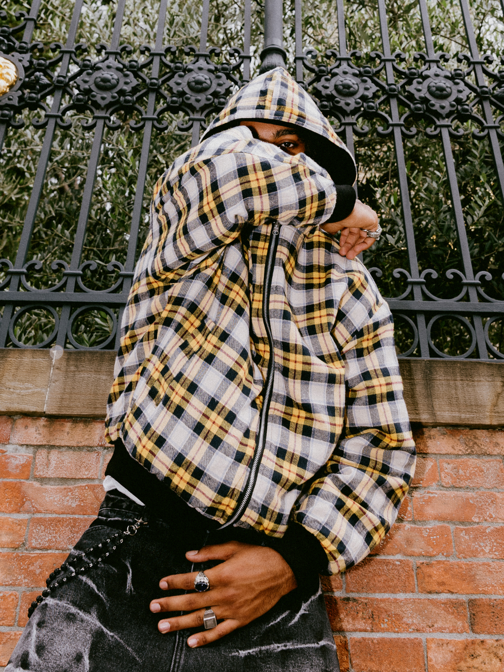 ICONIC DOUBLE-FACED HOODIE