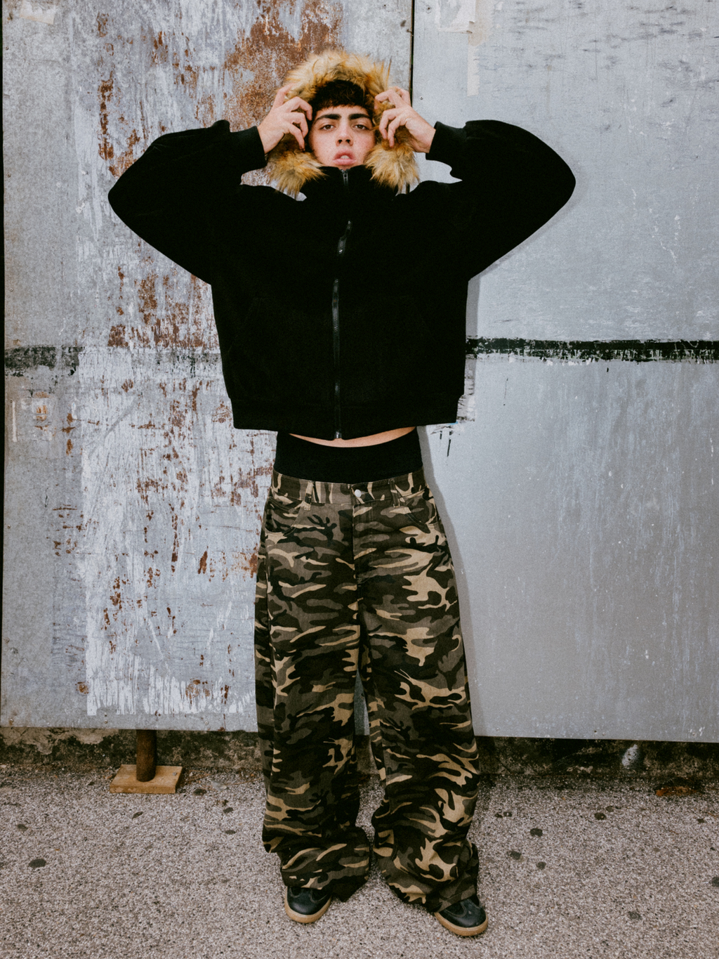 NEST FUR SOFT HOODIE